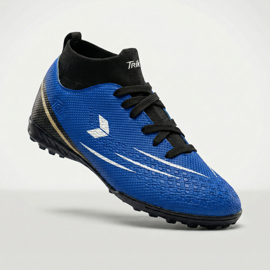 Royal Blue Turf Football Shoe – Speed & Comfort