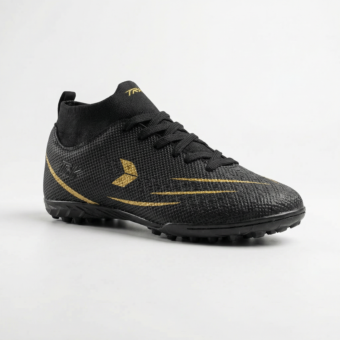 Shadow Pro Black – High Control Turf Football Shoe